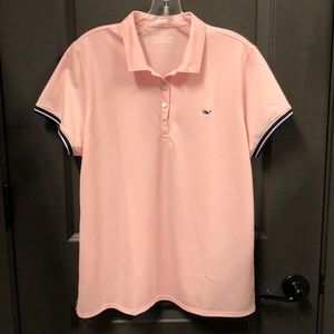NWT Vineyard Vines pink golf shirt